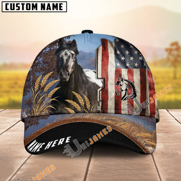Unijames Personalized Cap – Appalosa Horse