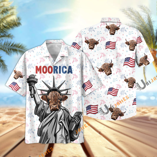 UniJames Moorica Highland Hawaiian Shirt