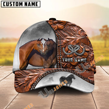 Unijames Morgan Love Bonding Brown Craving Personalized Name Cap