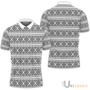 Unique Southwest Pattern Polo Shirt