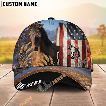Unijames Personalized Cap – Morgan Horse