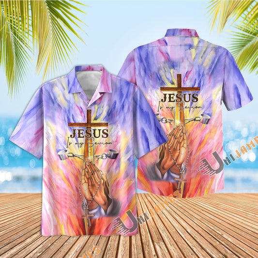 Unique Jesus Is My Savior Prayer Hawaiian Shirt
