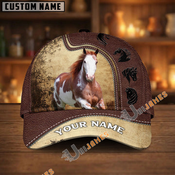 Unijames Custom Red & White Paint Horse For Michael Mills