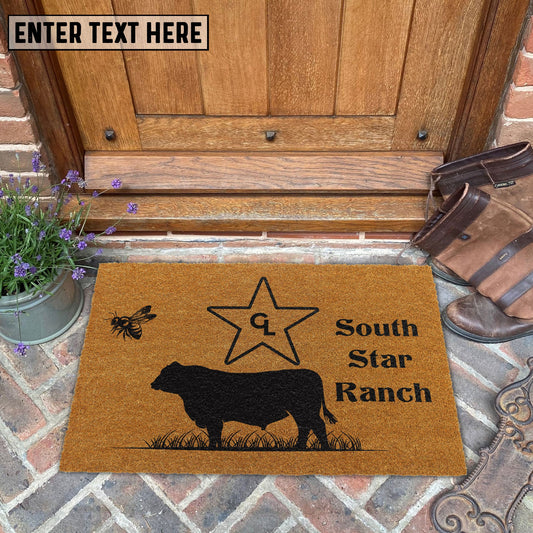 Uni Custom South Star Ranch Coir Doormat