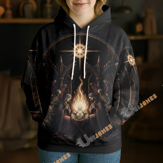 Unijames Light Born in Darkness 3D Hoodie