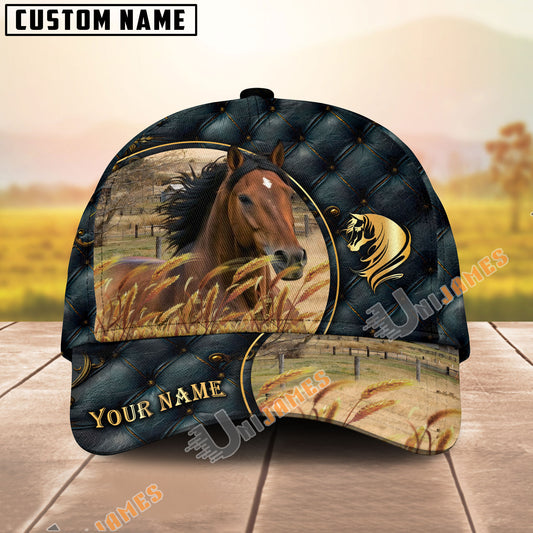 Unijames Morgan Luxurious Patterns Opulent Background Personalized Name Cap