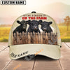 Uni Life Is Better on the Farm Custom Cow Fence Vintage Cap
