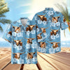 UniJames Tribal Flowers Hawaiian Shirt
