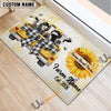 Uni Personalized Farm Sweet Farm Custom Cow Truck Doormat