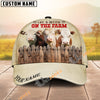 Uni Life Is Better on the Farm Custom Cow Fence Vintage Cap