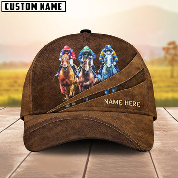 UniJames Personalized Horse Racing Cap