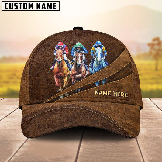 UniJames Personalized Horse Racing Cap