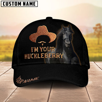 Custom Horse Cap – Bold Western Style with Personal Touch - Friesian