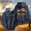 UniJames Personalized American Raised Black Angus Ranch Hoodie