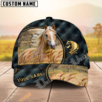 Unijames Palomino Luxurious Patterns Opulent Background Personalized Name Cap
