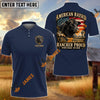 UniJames Personalized American Raised Black Angus Rancher Polo Shirt