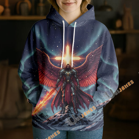 Unijames Warrior of the Cross 3D Hoodie