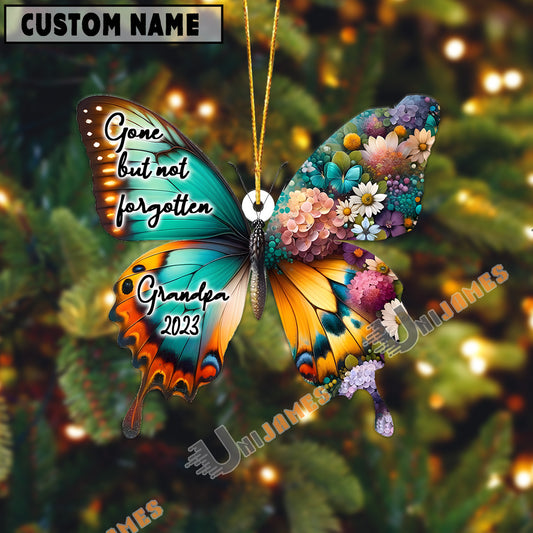 UniJames Personalized Gone But Not Forgotten Memorable Acrylic Ornament