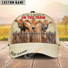 Uni Life Is Better on the Farm Custom Cow Fence Vintage Cap