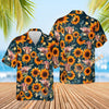 Uni Sunflowers Blue 3D Hawaiian Shirt (14 Styles)