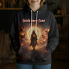Unijames Faith Over Fear – Walk in the Light 3D Hoodie