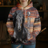 Uni Midnight Majesty  Personalized Horse 3D Hoodie