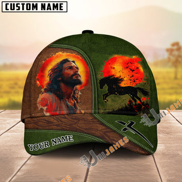 Unijames Sunset Faith Rider – Jesus & Horse Cap