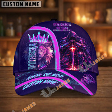 Unijames Yeshua Warrior of God Neon Crown Lion Cap