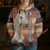 Uni Golden Sky Appaloosa Personalized Horse 3D Hoodie