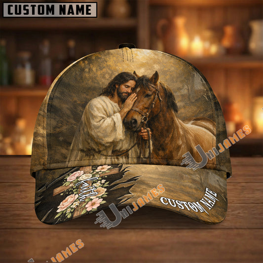 Unijames Jesus Embracing Horse Cap