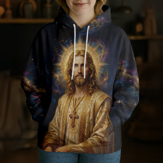 Unijames Celestial Savior 3D All-Over Print Hoodie