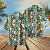 UniJames Summer Blue Flowers 3D Hawaiian Shirt (14 Styles)