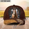 Uni Personalized Raised on Cows & Christ Christian Ranch Cap