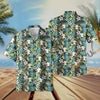 UniJames Summer Blue Flowers 3D Hawaiian Shirt (14 Styles)