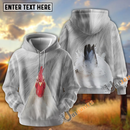 Chicken 3D All Over Printed Hoodie
