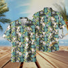UniJames Summer Blue Flowers 3D Hawaiian Shirt (14 Styles)