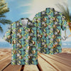 UniJames Summer Blue Flowers 3D Hawaiian Shirt (14 Styles)