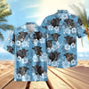 UniJames Tribal Flowers Hawaiian Shirt