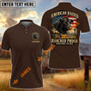 UniJames Personalized American Raised Black Angus Rancher Polo Shirt