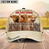 Uni Life Is Better on the Farm Custom Cow Fence Vintage Cap