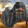 UniJames Personalized American Raised Black Angus Ranch Hoodie