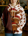 Uni Personalized Name & Farm Name Merry Moo Hoodie