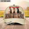 Uni Life Is Better on the Farm Custom Cow Fence Vintage Cap