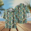 UniJames Summer Blue Flowers 3D Hawaiian Shirt (14 Styles)