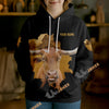 Uni Personalized Name & Farm Name Vintage Barn Cow Hoodie (10 Cattle Breeds)