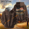 UniJames Personalized American Raised Black Angus Ranch Hoodie