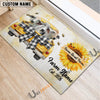 Uni Personalized Farm Sweet Farm Custom Cow Truck Doormat