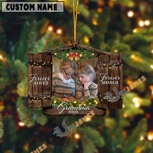 UniJames Personalized Forever Loved, Forever Missed Memorable Acrylic Ornament