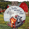 Uni Farm Animal And So Together We Built A Life We Loved - Wooden Door Sign (Many Cattle Breeds)