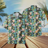 UniJames Summer Blue Flowers 3D Hawaiian Shirt (14 Styles)